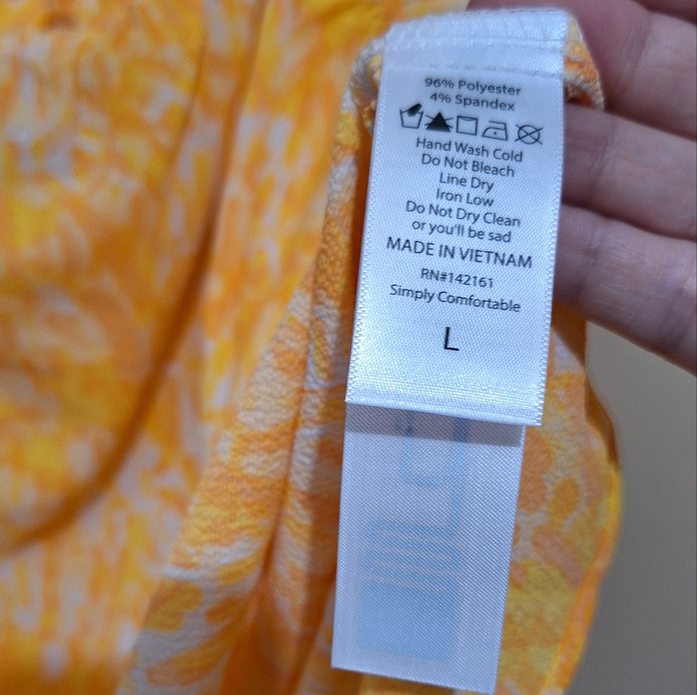 Lularoe Ruffled Tank Top - Picture 3 of 5